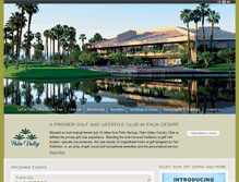 Tablet Screenshot of palmvalley-cc.com